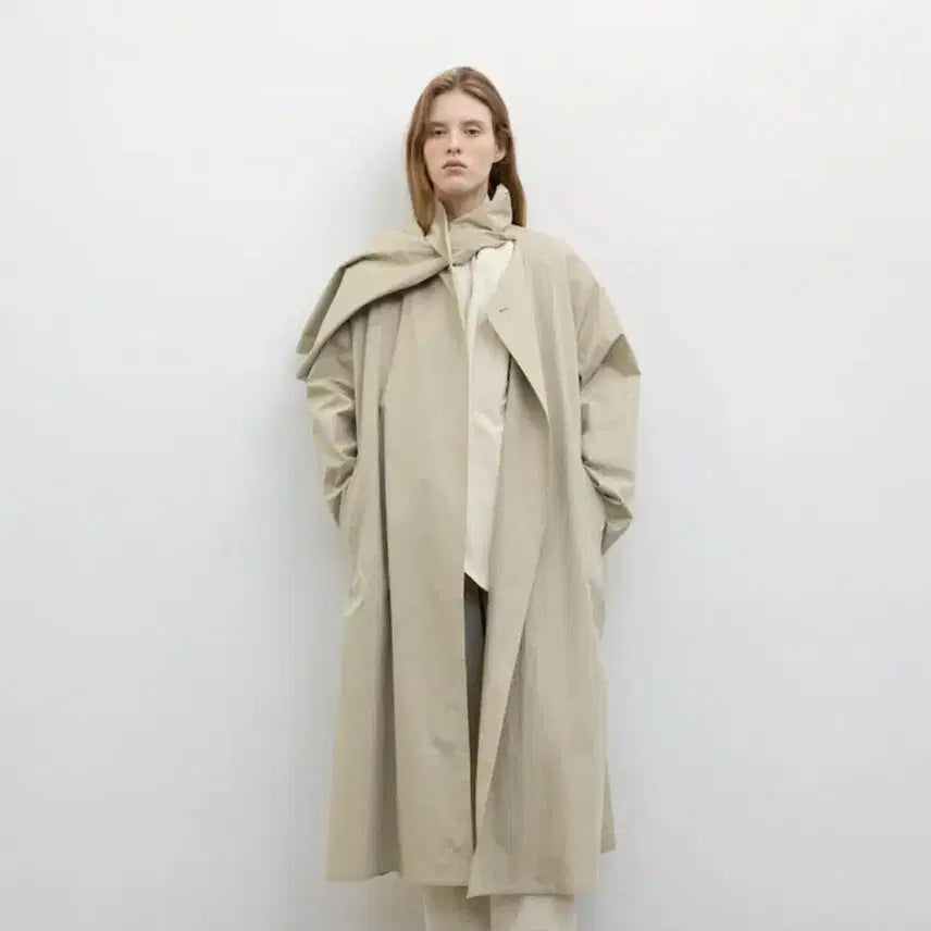 [BUNJANG] Le 17 Septembre SCARF Trench Coat / Le17septembr 르917 SCARF TRENCH COAT