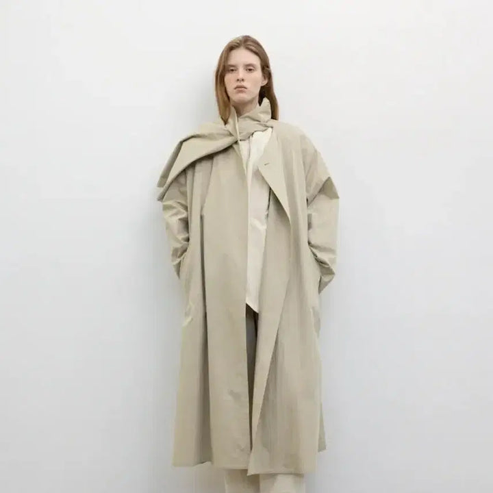 [BUNJANG] Le 17 Septembre SCARF Trench Coat / Le17septembr 르917 SCARF TRENCH COAT