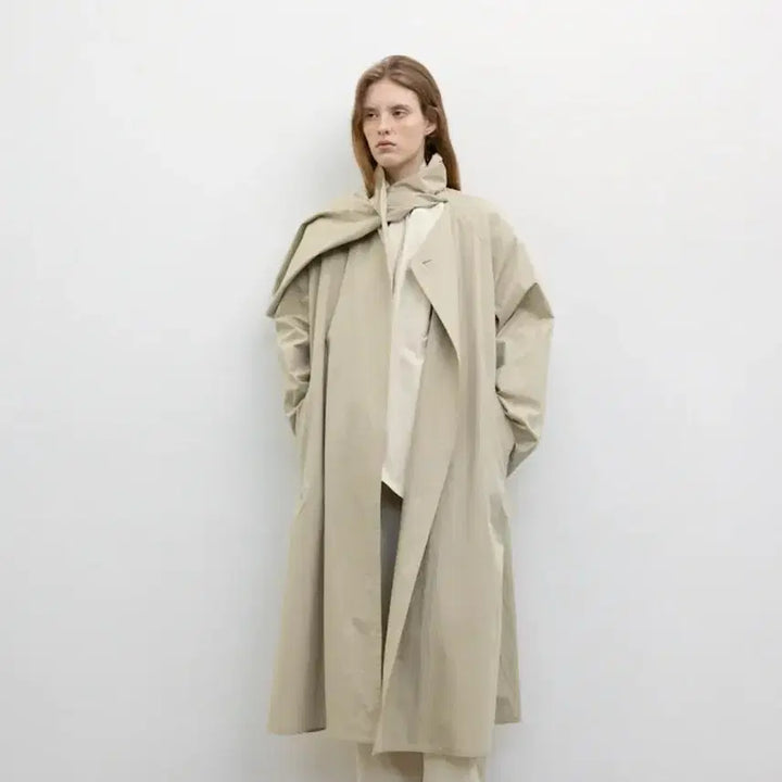 [BUNJANG] Le 17 Septembre SCARF Trench Coat / Le17septembr 르917 SCARF TRENCH COAT