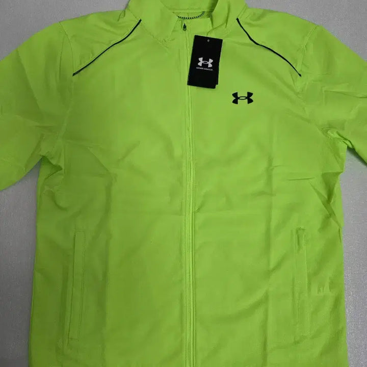 [SOLD OUT] 언더아머 형광 바람막이 자켓 XL 새상품