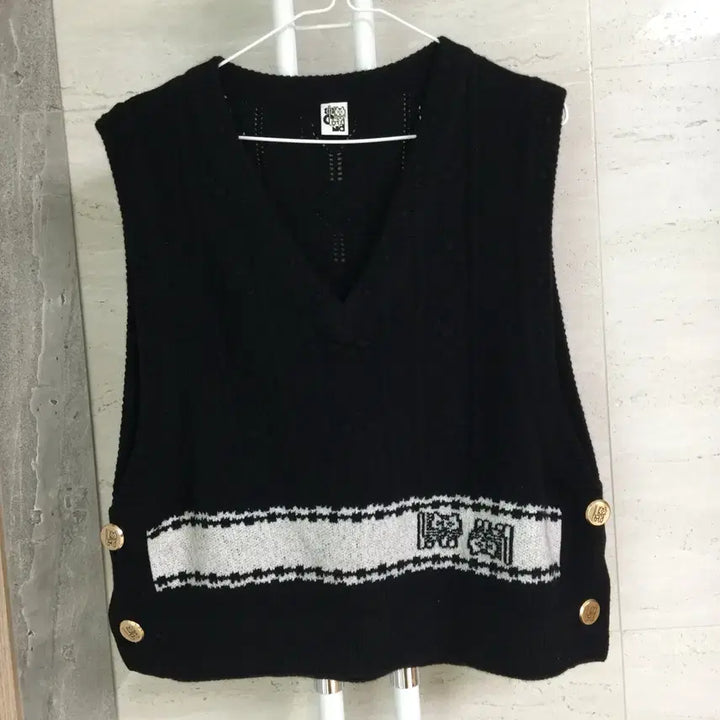 [SOLD OUT] 오즈세컨 컬러라인 니트 베스트 85