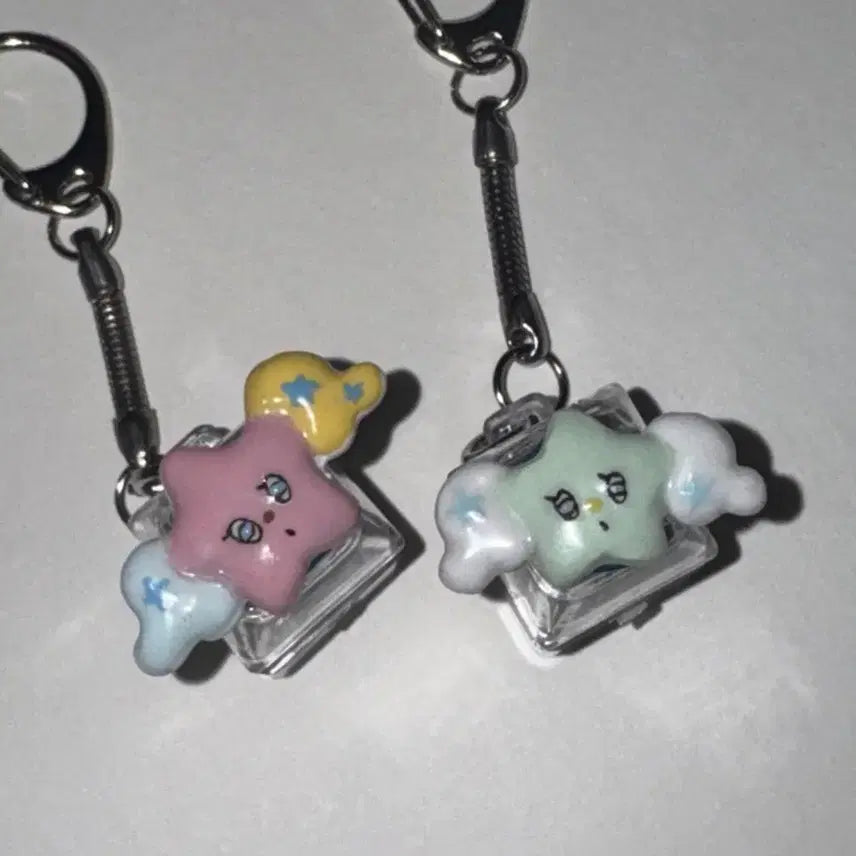 [BUNJANG] Witchu Popchu Keycap Keyring / 위츄/팝츄 키캡 키링 (수제)