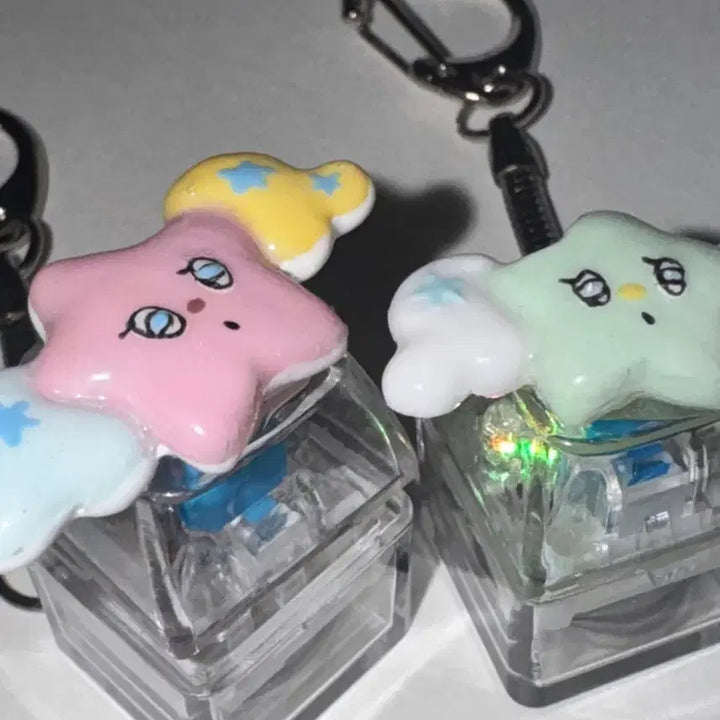 [BUNJANG] Witchu Popchu Keycap Keyring / 위츄/팝츄 키캡 키링 (수제)