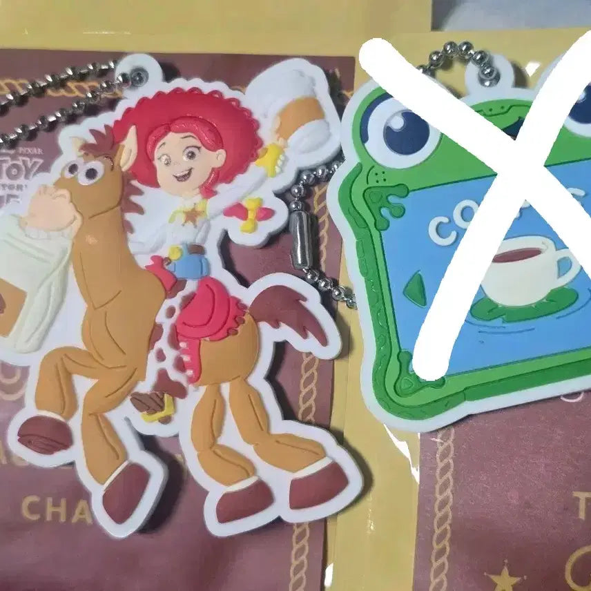 [BUNJANG] Starbucks Toy Story Jessie Accessory Charm Keychain / 스타벅스 토이스토리 콜라보 제시 악세사리 참 키링