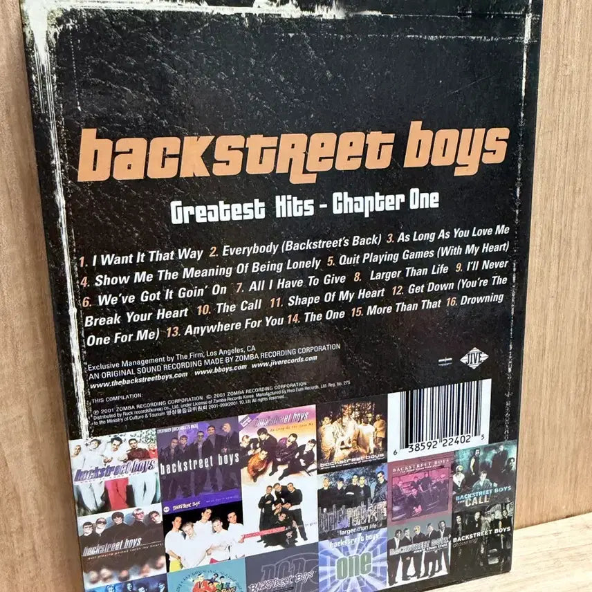 [BUNJANG] Backstreet Boys 1st Best Album 2CD / Backstreet Boys - 1st 베스트앨범 / 2CD