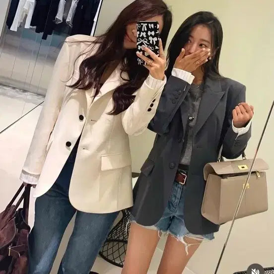 [BUNJANG] Chix Label Alia Jacket / 칙스라벨 알리아자켓 (새상품)