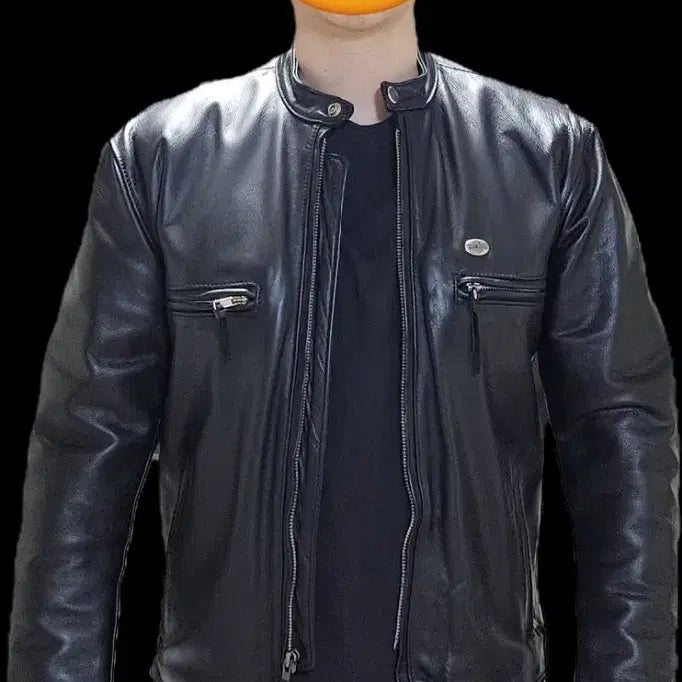 [BUNJANG] Harley Davidson Cafe Racer Leather Jacket / 할리데이비슨 카페레이서 100