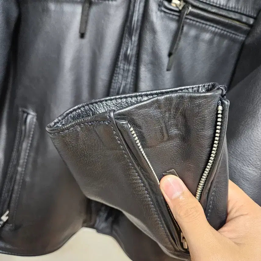 [BUNJANG] Harley Davidson Cafe Racer Leather Jacket / 할리데이비슨 카페레이서 100