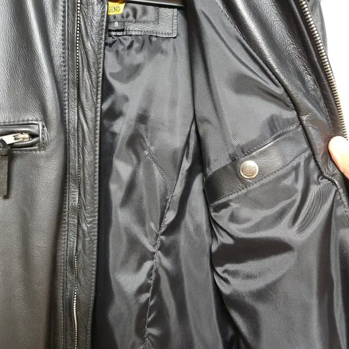 [BUNJANG] Harley Davidson Cafe Racer Leather Jacket / 할리데이비슨 카페레이서 100