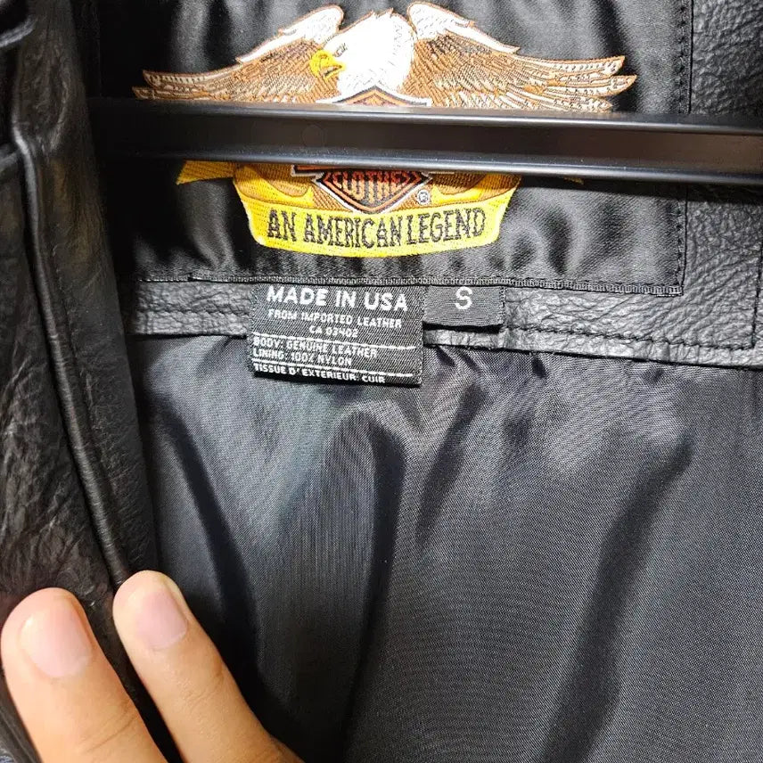 [BUNJANG] Harley Davidson Cafe Racer Leather Jacket / 할리데이비슨 카페레이서 100