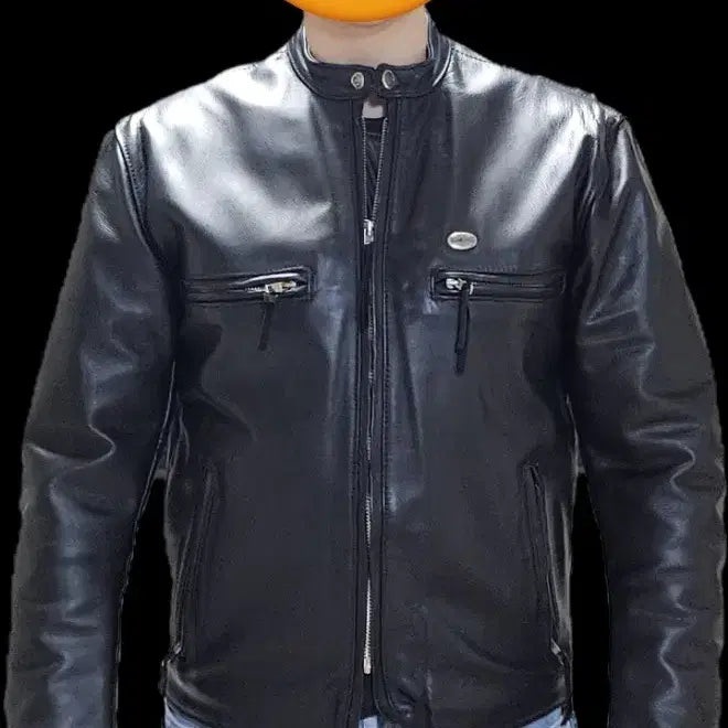 [BUNJANG] Harley Davidson Cafe Racer Leather Jacket / 할리데이비슨 카페레이서 100