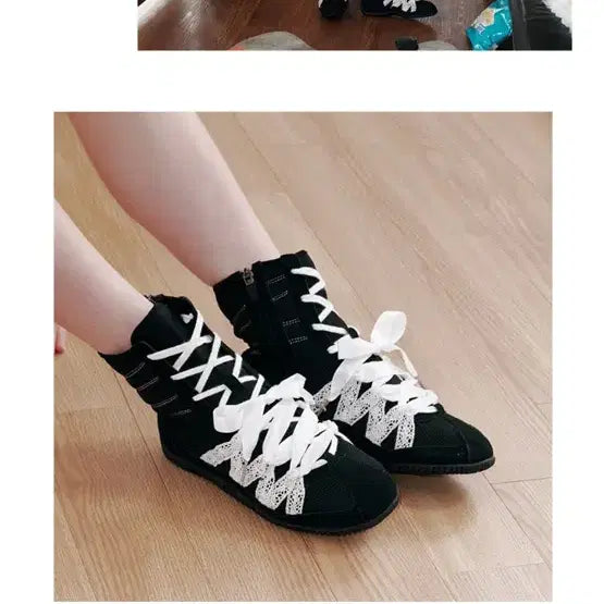 [BUNJANG] Salt &amp; Chocolate Linea Kaiden Sneakers / 솔트앤초콜릿 리네아 카이든 스니커즈