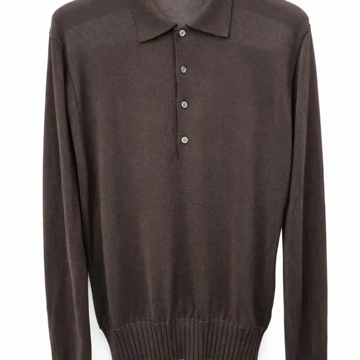 [BUNJANG] Bally Brown Knit Top Size 42 / 발리 브라운 니트 42