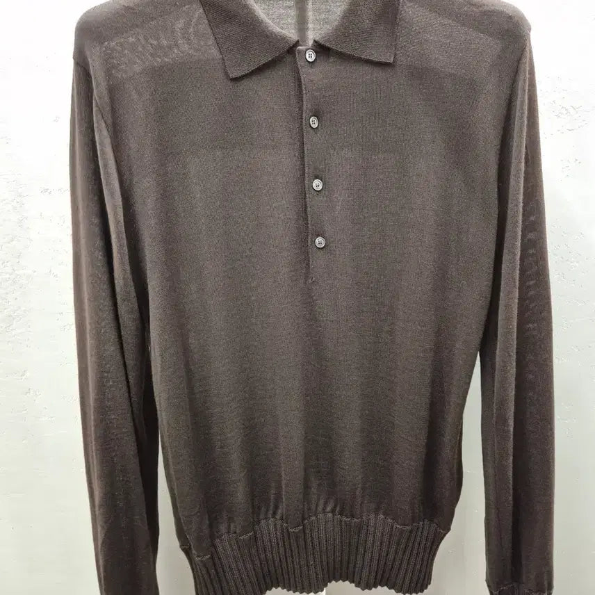 [BUNJANG] Bally Brown Knit Top Size 42 / 발리 브라운 니트 42