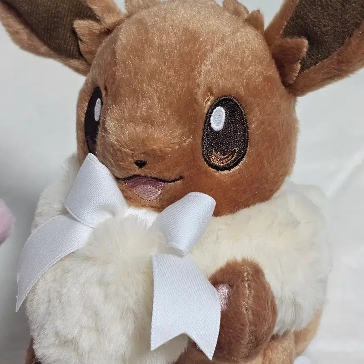 [SOLD OUT] (미사용) 포켓몬센터 이브이 콜렉션 하이파이브 님피아 닌피아 인형 세트