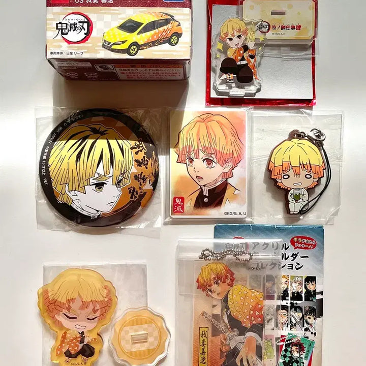 [SOLD OUT] 귀멸의칼날 젠이츠 굿즈 일괄