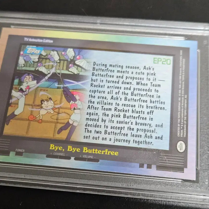 [BUNJANG] Pokemon Butterfree BYE BYE BUTTERFREE 2000 PSA 9 Card / 포켓몬카드 버터플 BYE BYE BUTTERFREE 2000 PSA9