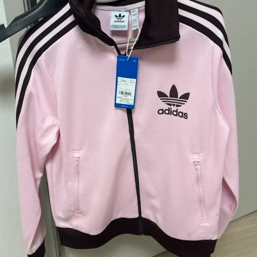 [BUNJANG] Adidas Beckenbauer Track Top Pink / 아디다스 베켄바우어 트랙탑 핑크