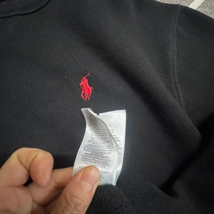 [BUNJANG] Polo Ralph Lauren Black Crewneck Sweatshirt / 폴로 랄프로렌 블랙 맨투맨 L 105