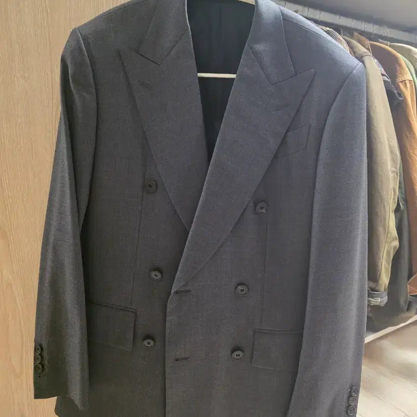 [SOLD OUT] 반니 더블브레스티드 그레이 자켓