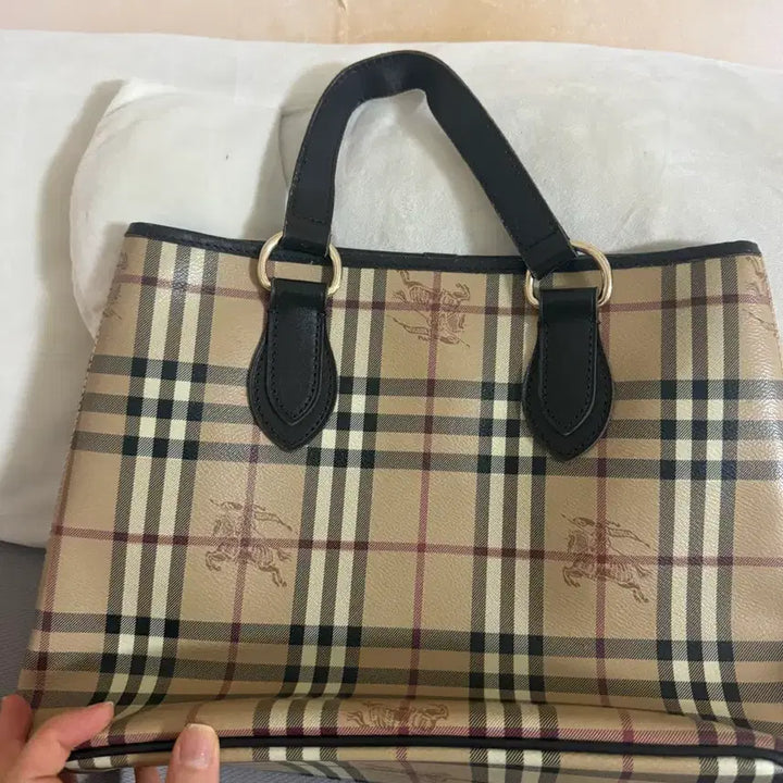 [BUNJANG] Burberry Check Tote Bag / 버버리 체크 토트백