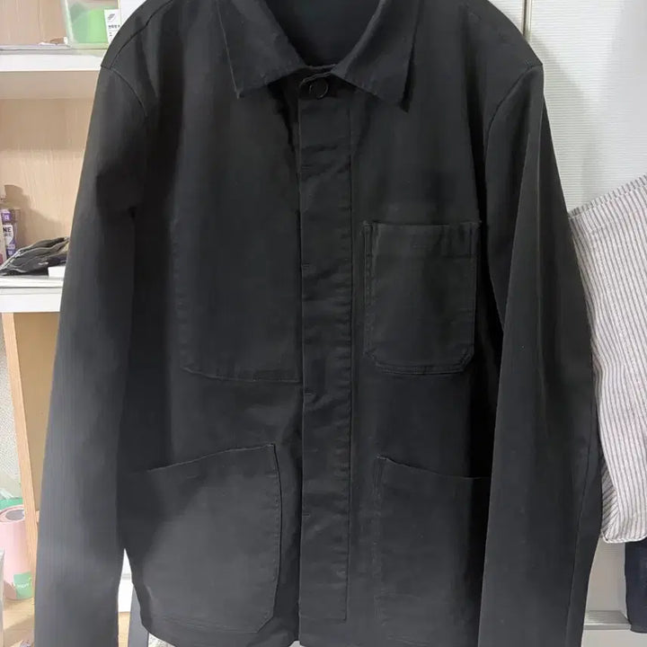 [BUNJANG] Hatching Room VTG French Shirket Black / 해칭룸 VTG French Shirket Black