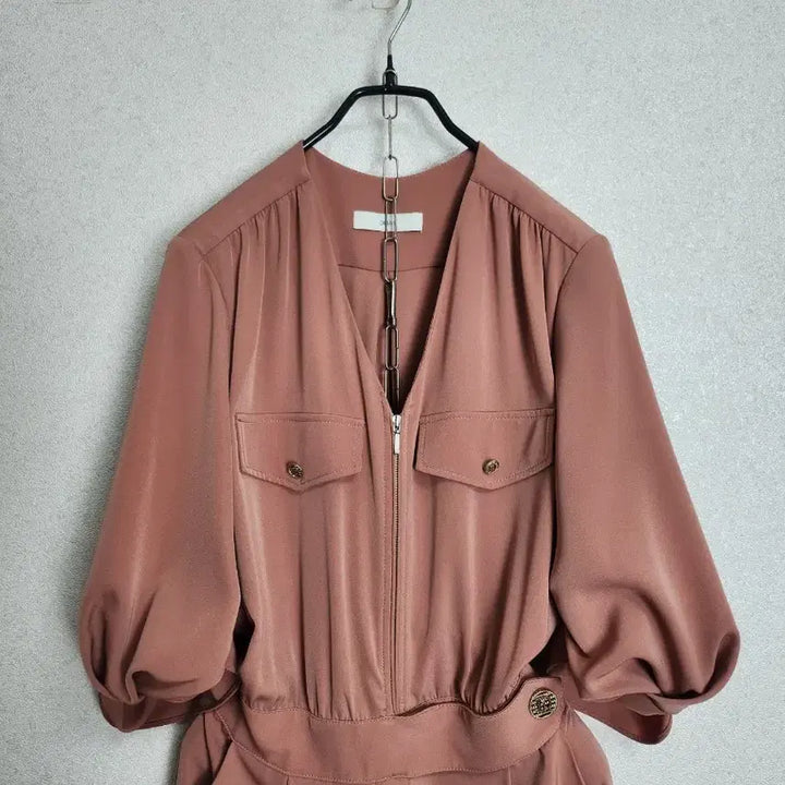 [SOLD OUT] 듀엘 셔링소매 점프수트55