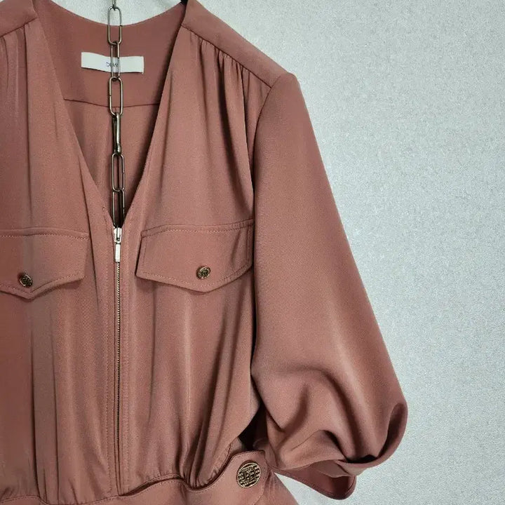 [SOLD OUT] 듀엘 셔링소매 점프수트55