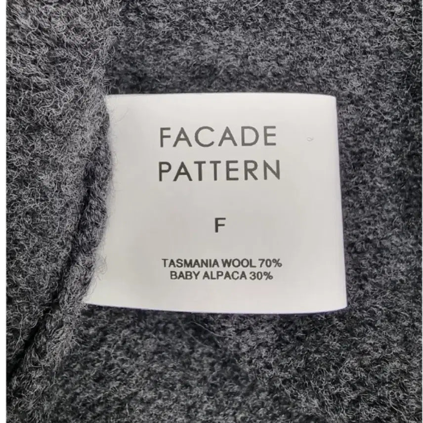 [BUNJANG] Facade Pattern Clothing / FACADE PATTERN 파사드패턴