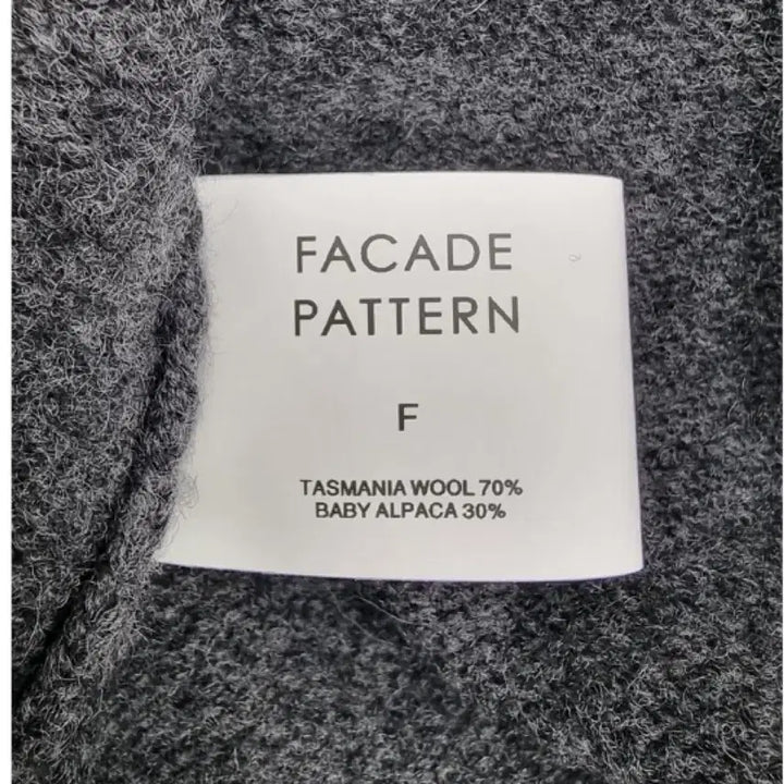 [BUNJANG] Facade Pattern Clothing / FACADE PATTERN 파사드패턴