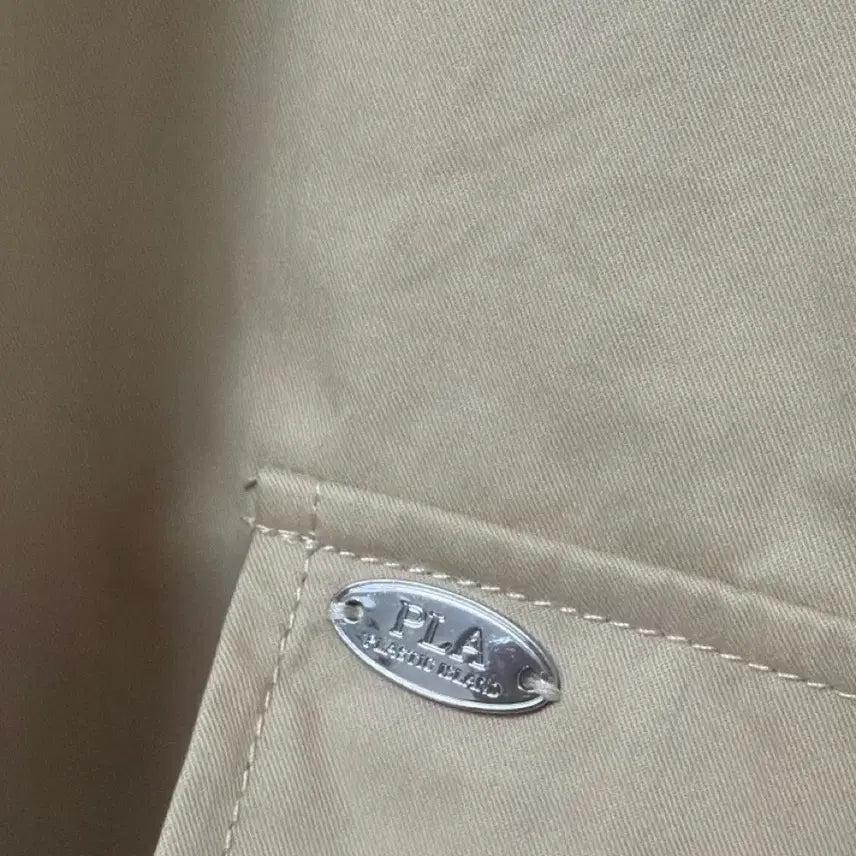 [BUNJANG] Plastic Island Faux Leather Safari Jumper / [오늘만 5만원]플라스틱 아일랜드 페이크 레더 카라 사파리형 점퍼 S