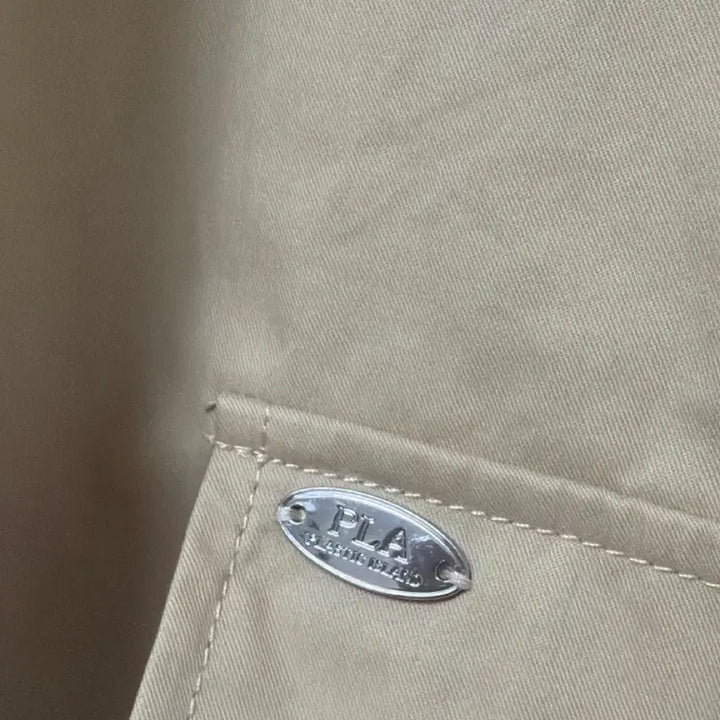 [BUNJANG] Plastic Island Faux Leather Safari Jumper / [오늘만 5만원]플라스틱 아일랜드 페이크 레더 카라 사파리형 점퍼 S