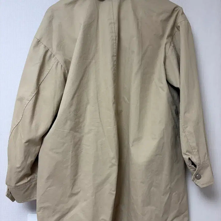 [BUNJANG] Plastic Island Faux Leather Safari Jumper / [오늘만 5만원]플라스틱 아일랜드 페이크 레더 카라 사파리형 점퍼 S