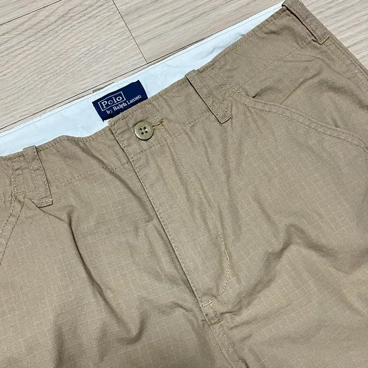 [BUNJANG] Polo Ralph Lauren Ripstop Cargo Pants Beige / [Polo] 폴로 랄프로렌 립스탑 카고 팬츠 베이지
