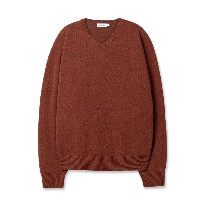 [BUNJANG] Steady Everywear Cozy Wool Cashmere V-Neck Knit Sweater / 스테디에브리웨어 코지 울 캐시미어 브이넥 니트