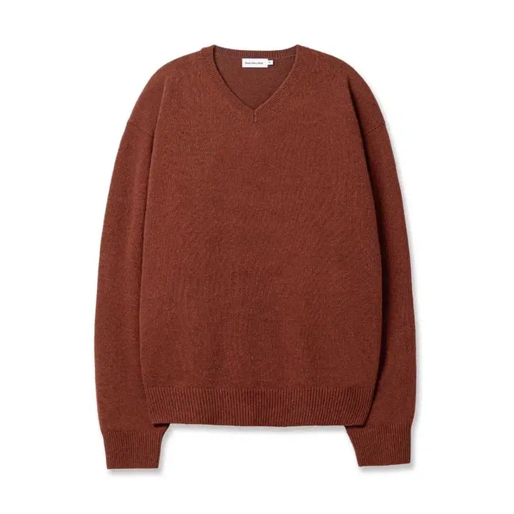 [BUNJANG] Steady Everywear Cozy Wool Cashmere V-Neck Knit Sweater / 스테디에브리웨어 코지 울 캐시미어 브이넥 니트