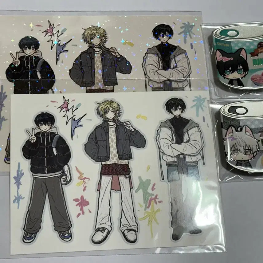 [BUNJANG] Blue Lock Bundle Set of Canned Badges / 블루록 스티커 통조림 캔뱃지 일괄 판매