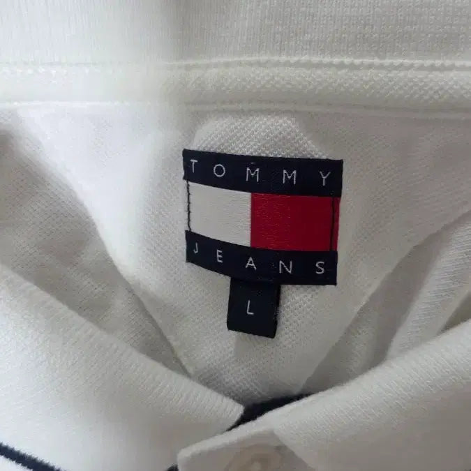 [BUNJANG] Tommy Hilfiger Polo Short Sleeve T-shirt / 타미힐피거 카라 반팔 티