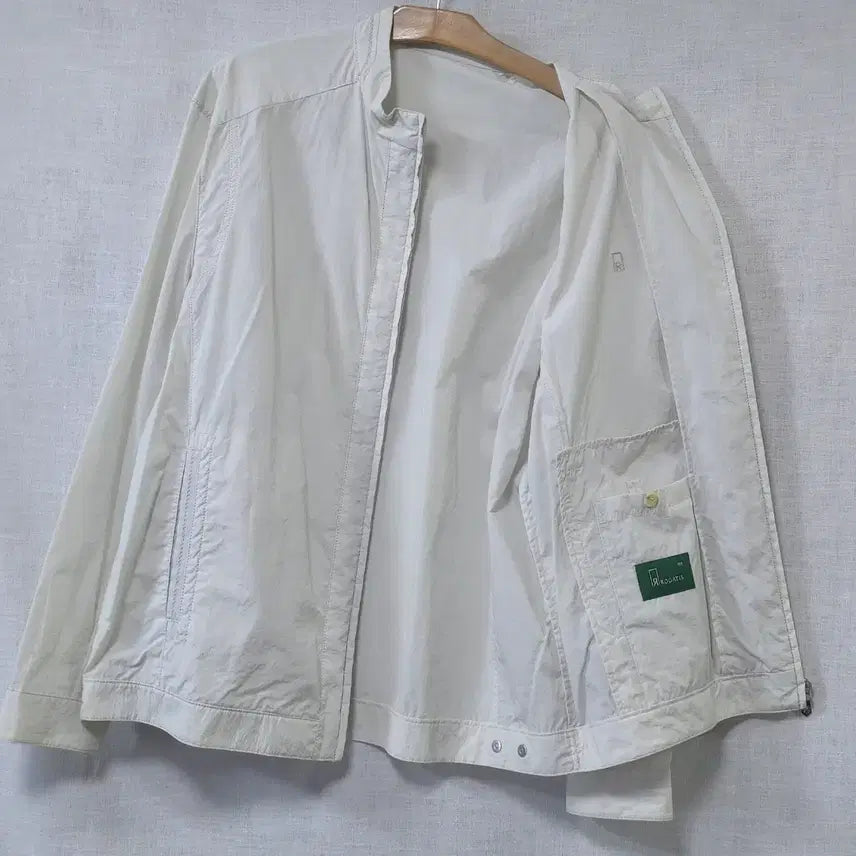 [BUNJANG] Rogatis Green Label Lightweight Summer Windbreaker Jacket 105 / 로가디스 그린라벨 정품 한겹 여름 바람막이 라이더 점퍼 항공 자켓 105