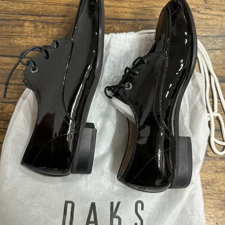 [BUNJANG] DAKS Patent Leather Loafers - Black / 닥스 DAKS 페이던트 로퍼 230 블랙 (단종제품) 새제품