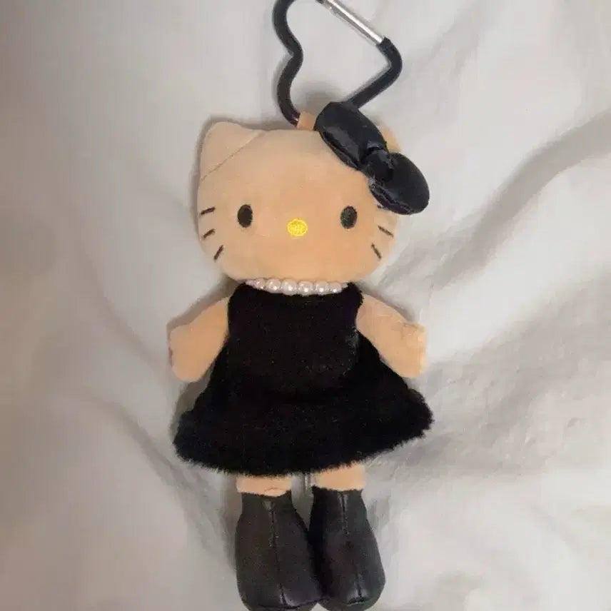 [BUNJANG] Sanrio Dress Up Long Legs Black Kitty Keyring / 산리오 드레스업 롱다리 블랙 키티 키링