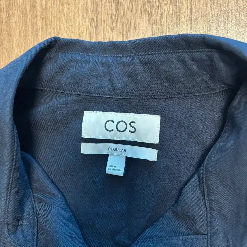 [SOLD OUT] [M] COS 코스 유틸리티 포켓 오버 셔츠 네이비