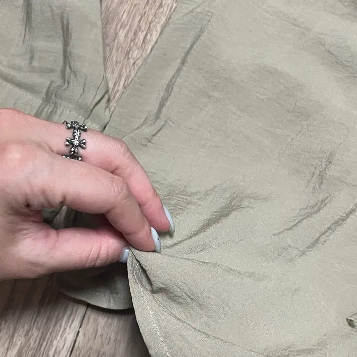 [BUNJANG] Beige Blouse / 베이지 블라우스