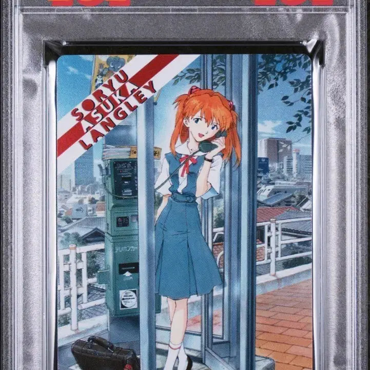 [BUNJANG] Evangelion Asuka Langley Soryu Trading Card PSA 10 / 에반게리온 아스카 테레카 PSA 10