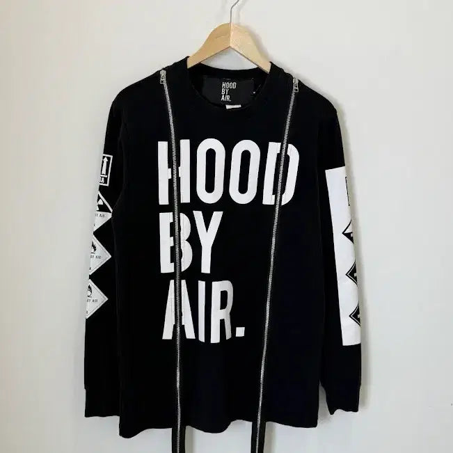 [SOLD OUT] 후드바이에어HBA 더블지퍼 롱슬리브