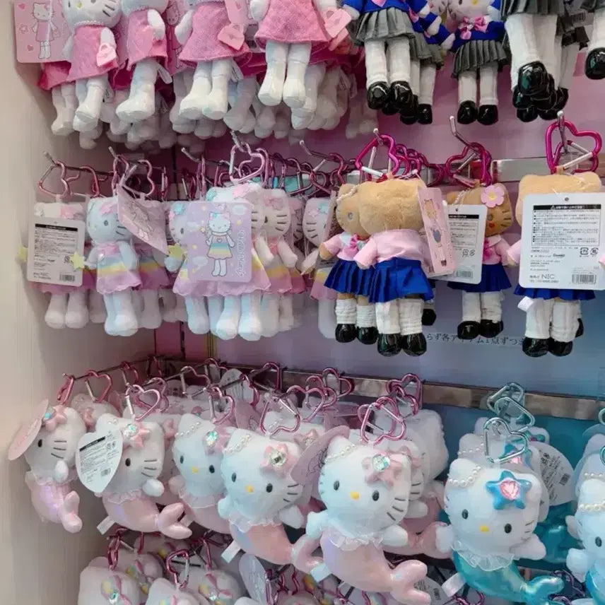 [BUNJANG] Sanrio Fantasy Fairyland Long-Legged Kitty Keychain / 산리오 환상의나라 요정 롱다리 키티 키링