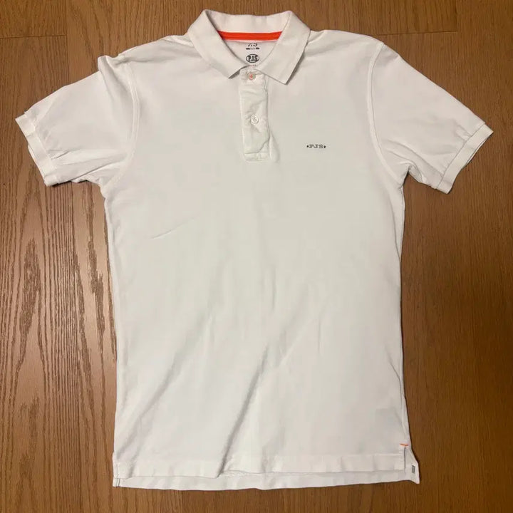 [BUNJANG] Parajumpers White Polo T-Shirt / 파라점퍼스 화이트 반팔 폴로티셔츠 PJS polo tshirt