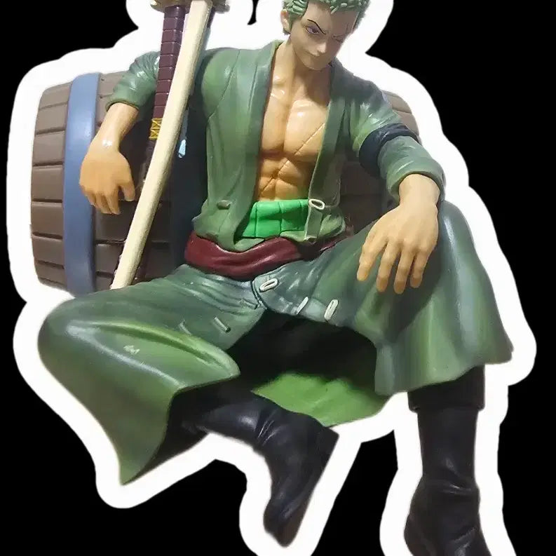 [BUNJANG] One Piece Zoro Coin Bank Figure / 원피스 조로 코인 뱅크 피규어