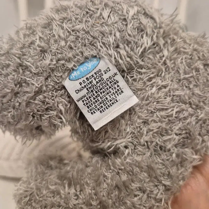 [BUNJANG] Vintage Blue Nose Bear Plush Toy / 빈티지 블루노즈 곰인형