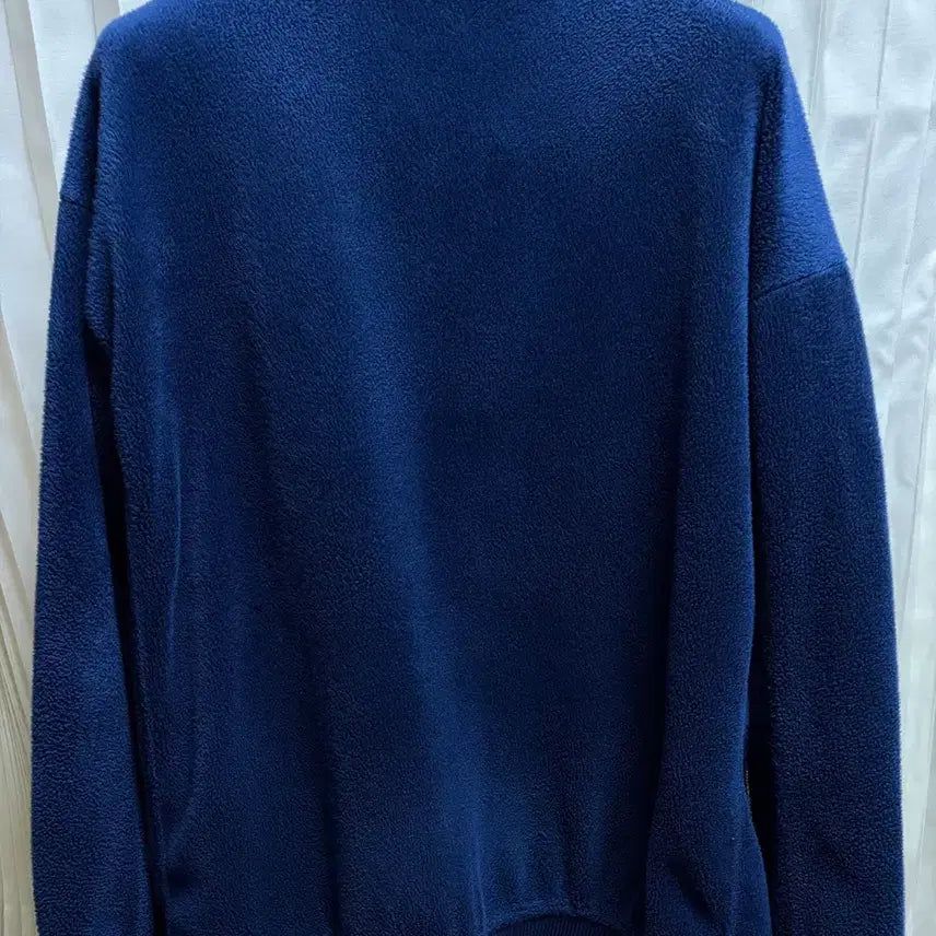 [BUNJANG] Adidas Navy 3-Stripes Velour Fleece Track Top BB TT S / 아디다스 네이비 삼선 벨루어 후리스 플리스 트랙탑 BB TT S
